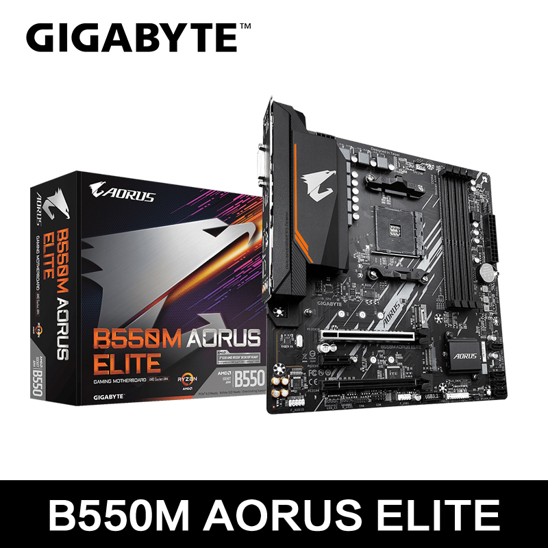 GIGABYTE New B550M AORUS ELITE - X870E Atx Motherboard ulasan dan harga